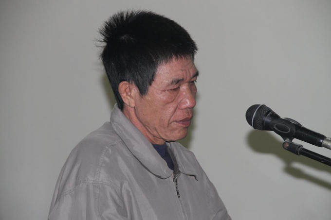 Bị cáo Trương Văn Lài, kẻ gạ tình em vợ bất thành nên nảy sinh ý đồ giết người.