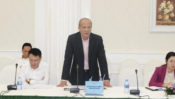 Ông Ngô Mạnh Tuấn, Phó Giám đốc Sở Giao thông Vận tải Hà Nội. Ảnh: Trọng Đạt