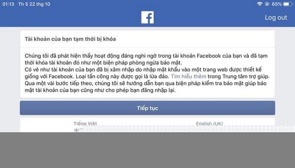 Tài khoản một khi bị khóa sẽ phải mất thời gian xác minh và khó được 'thả' trong đợt này.