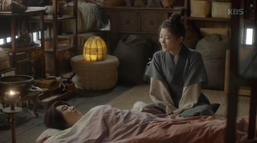 Ra On đến thăm ân nhân - Kim Byung Yeon.