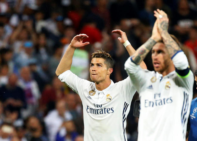 Ronaldo đã có trận đấu thăng hoa, giúp Real bước một chân vào chung kết Champions League năm nay.