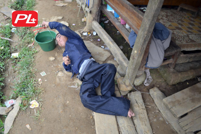 Ông Thần có hoàn cảnh đặc biệt khó khăn.