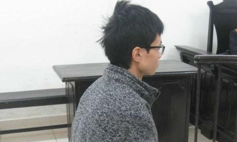 Bị cáo Tuyến tại tòa.