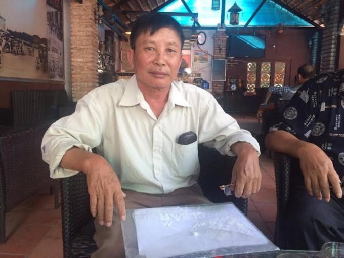 Ông Tương cho rằng, đất mình đang nằm trong diện tích do bà Huế sử dụng.