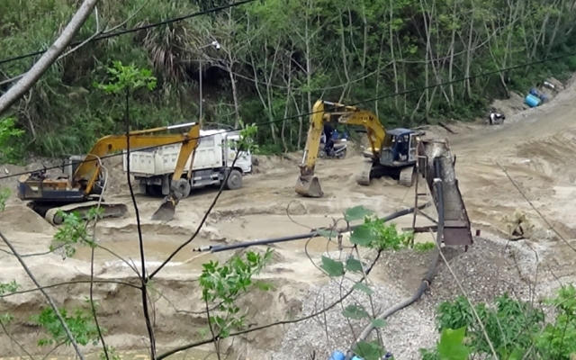 Tình trạng khai thác khoáng sản trái phép ở Hà Giang vẫn diễn ra phức tạp
