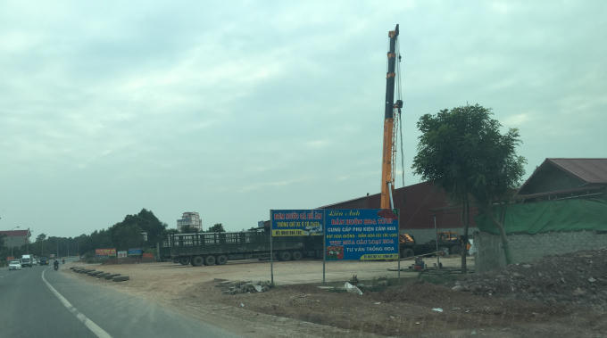 Hình ảnh phóng viên Pháp luật Plus ghi nhận ngày 9/11/2017.