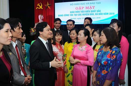 Bộ trưởng Phùng Xuân Nhạ gửi thư chúc mừng Ngày Nhà giáo Việt Nam 20/11. (Ảnh: Bộ Giáo dục và Đào tạo)