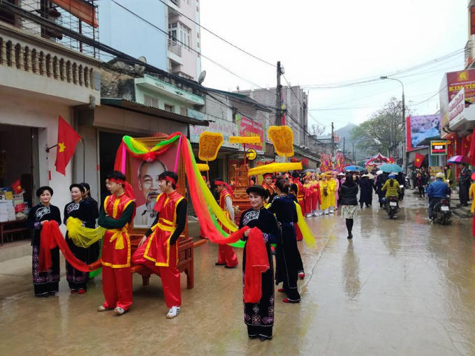 Lễ hội Co Sầu được tổ chức hàng năm tại huyện Trùng Khánh (Ảnh: Phong cảnh và con người Cao Bằng).