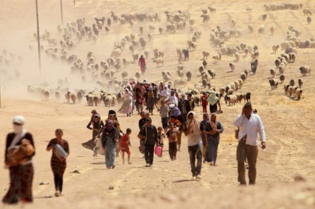 Hiện có từ 100.000 - 600.000 người theo tôn giáo Yazidis, tập trung chủ yếu ở phía bắc Iraq, đặc biệt là tại thị trấn Sinjar. (Ảnh: Reuters)