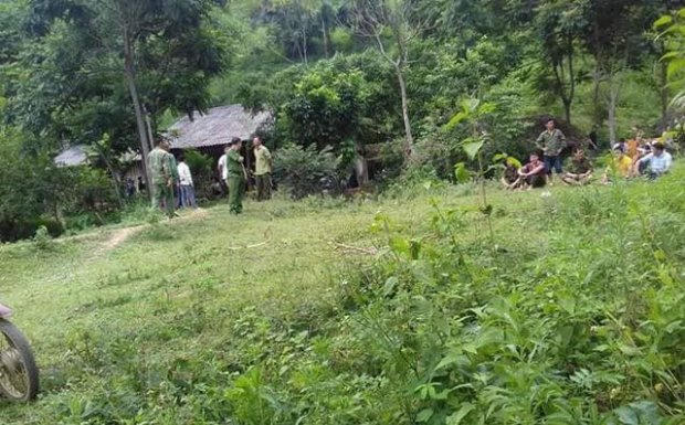 Ngôi nhà nơi xảy ra sự việc.