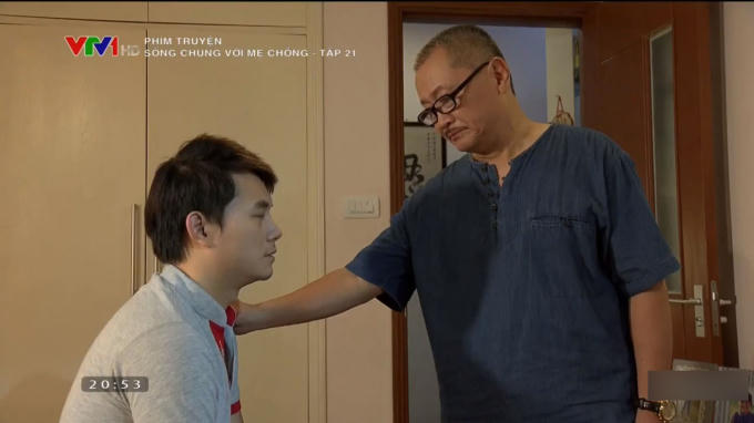 Hai bố con Thanh đã có cuộc nói chuyện sau vụ việc quyển nhật ký của Vân bị đọc trộm.
