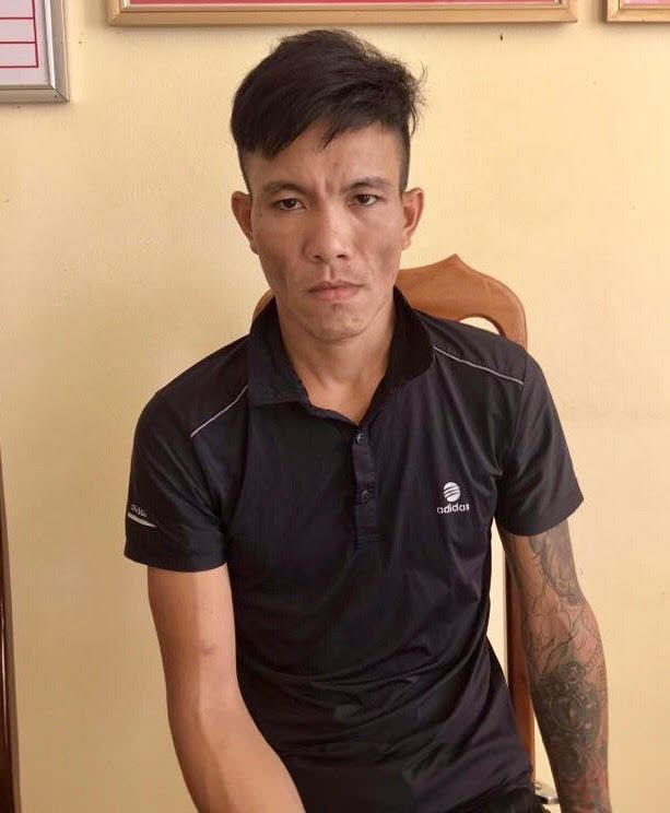 Đối tượng Nguyễn Văn Hoàng tại Cơ quan Công an