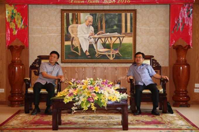 Bộ trưởng Bộ Tư pháp Lê Thành Long làm việc với Tỉnh ủy Kiên Giang.