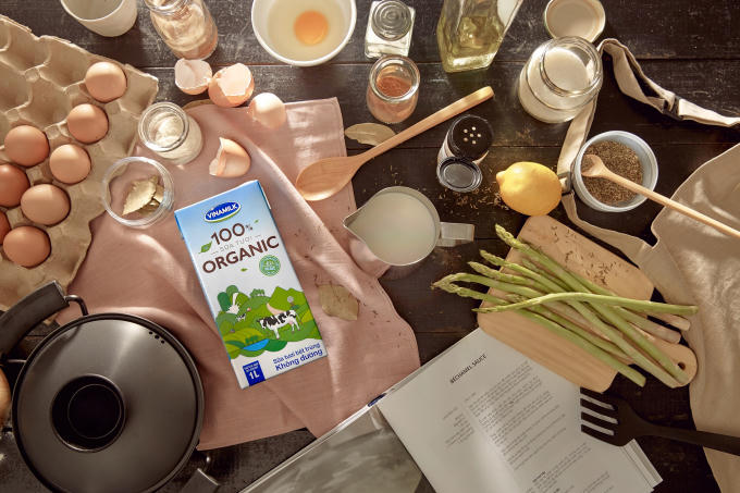 Vinamilk là thương hiệu đi tiên phong mở lối cho thị trường thực phẩm organic vào Việt Nam.