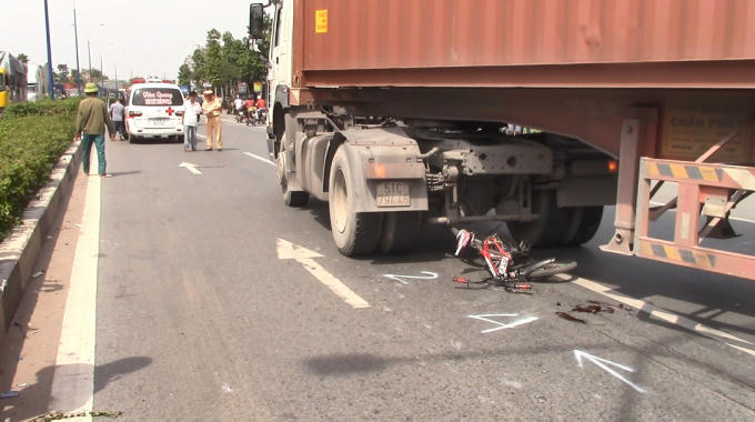 Hiện trường vụ tai nạn