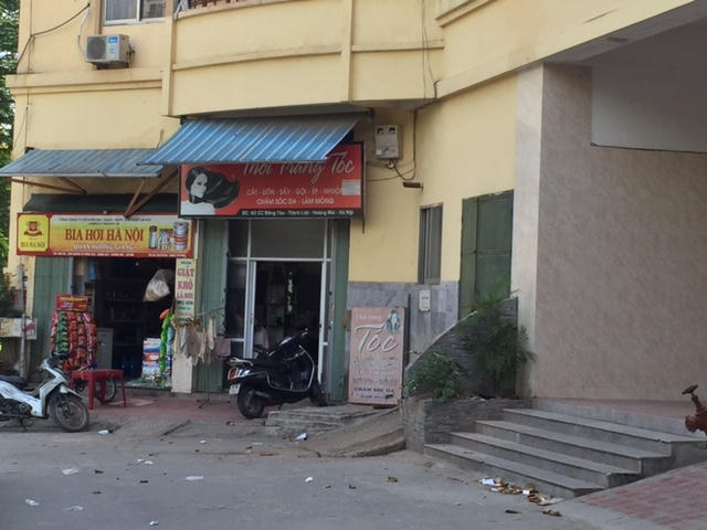 Ki ốt tầng 1 khu nhà tái định cư Đồng Tàu, Thịnh Liệt, Hoàng Mai.