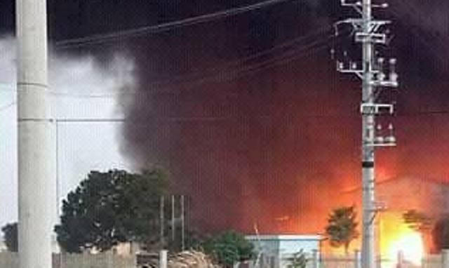 Vụ cháy làm 6 người thương vong và thiệt hại hàng chục tỉ đồng. (Ảnh: Anh Thắng)