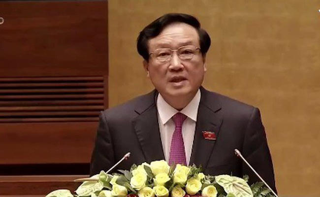 Chán án Nguyễn Hòa Bình (Ảnh nguồn VTV).