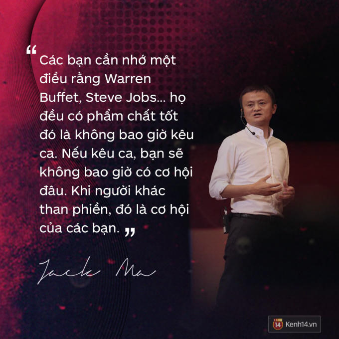 Loạt ph&aacute;t ng&ocirc;n đầy cảm hứng tỷ ph&uacute; Jack Ma vừa gửi đến c&aacute;c bạn trẻ Việt Nam