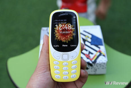 Trải nghiệm nhanh Nokia 3310 (2017) chính hãng vừa bán ở Việt Nam