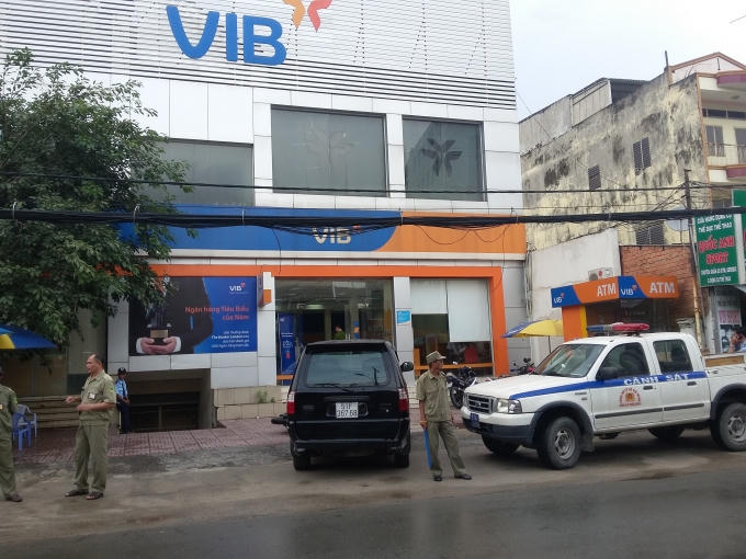 Hiện trường bị phong tỏa.