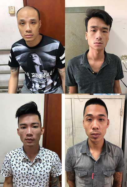 4 đối tượng nghi ném bom xăng vào nhà con nợ đã bị bắt