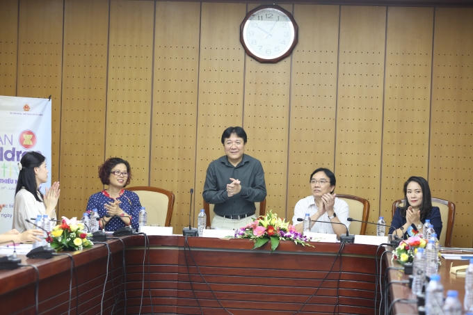 Buổi họp báo có sự góp mặt của ông Vương Duy Biên – Thứ trưởng Bộ Văn hóa, Thể thao và Du lịch.