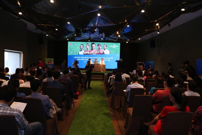 Cuộc họp báo về kế hoạch phát sóng EURO 2016 của VTV.