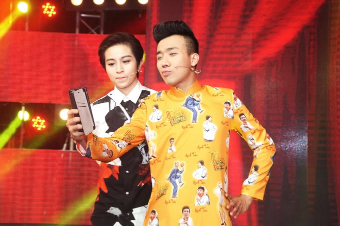 Trấn Th&agrave;nh nhận Gil L&ecirc; l&agrave;m con g&aacute;i v&igrave; m&ecirc; mẩn vẻ đẹp