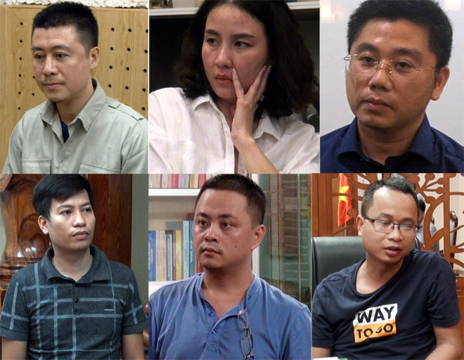 Phan Sào Nam, Lưu Thị Hồng, Nguyễn Văn Dương,Phạm Tuấn Anh, Nguyễn Quốc Tuấn, Kim Thanh Thủy.