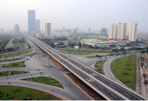 Mỹ Đình trở thành một trong những khu đô thị sầm uất và đáng sống nhất  phía Tây Thủ đô nhờ sự nâng cấp mạnh mẽ của hạ tầng giao thông