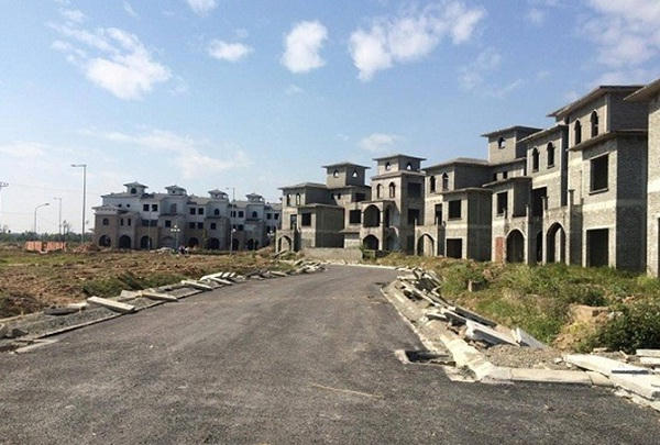 Một phần dự án Nam An Khánh đến thời điểm hiện tại vẫn là đô thị ma