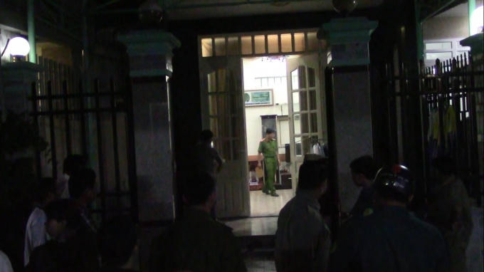 Ngôi nhà nơi xảy ra sự việc