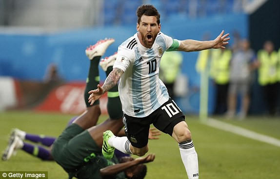 Messi đã giải tỏa được nhiều áp lực