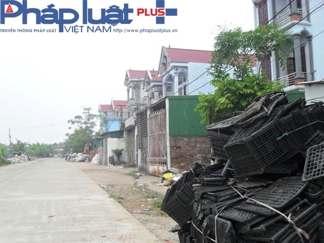 Những ngôi nhà cao tầng mọc lên như nấm.