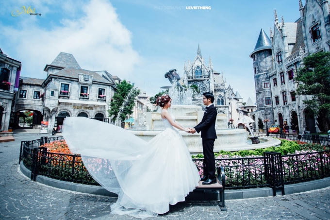 Cảm giác được trăng mật ở trời Âu ngay trên mảnh đất hình chữ S ấy chỉ Bà Nà Hills.