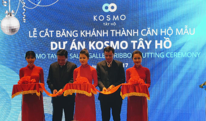Chủ đầu tư chính thức mời khách hàng tham quan căn hộ mẫu Dự án Kosmo Tây Hồ tại số 101 Xuân La, quận Tây Hồ, Hà Nội.