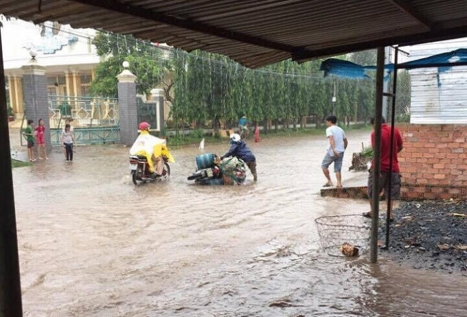 Chèo thuyền trên tỉnh lộ tại Bình Dương: Tìm phương án