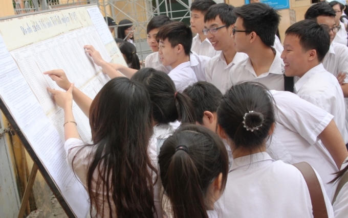 Gần 37 ngàn thí sinh thại Thanh Hóa dự tuyển vào lớp 10 THPT, chỉ tiêu vào các trường THPT công lập là 33.642 học sinh (Ảnh: A.Thắng)
