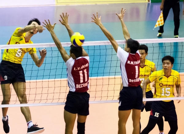 Nam Maseco TP Hồ Chí Minh vs Tràng An Ninh Bình. Ảnh: Internet