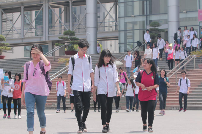 Thí sinh kết thúc một mùa thi thành công.