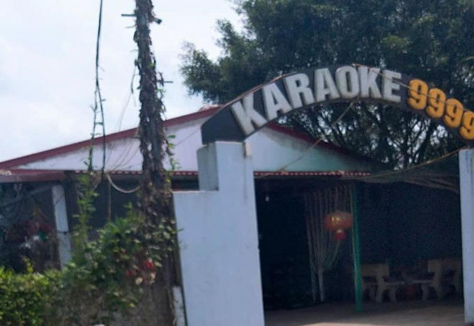 Quán karaoke nơi xảy ra sự việc.