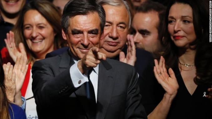 Ông Fillon nổi tiếng với những quan điểm cứng rắn với người Hồi giáo và người nhập cư. (Ảnh: Getty)
