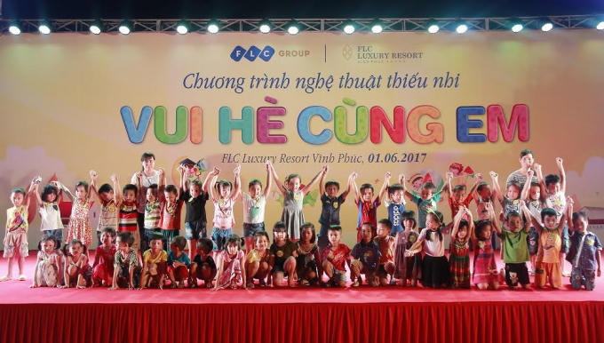 Chương trình được tổ chức với sự kết hợp của Tập đoàn FLC cùng UBND xã Vĩnh Thịnh – huyện Vĩnh Tường và Trường Mầm non Vĩnh Thịnh, để góp mang tới cho các em thiếu nhi nơi đây một cái Tết thiếu nhi đầy ý nghĩa.