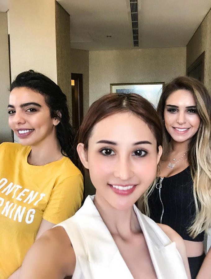 Chi Nguyễn không sợ bị lép vế khi đứng cạnh các thí sinh Miss Asia World