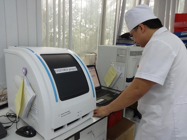 Bệnh viện Nhiệt đới Trung ương đã có thể xét nghiệm virus Zika. Ảnh: Ngọc Nga