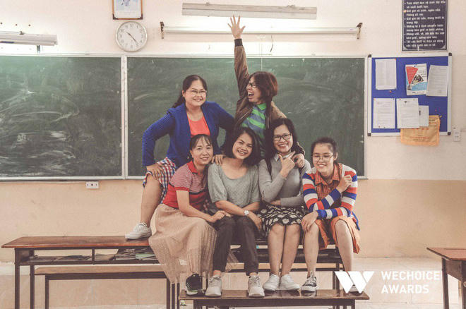 Nhóm "Ngựa hoang" phiên bản đời thực gồm 6 thành viên: Hải Dương, Hải Âu, Thiên Hương, Thuỳ Trinh, Minh Đài, Ái Vân (từ trái qua phải).