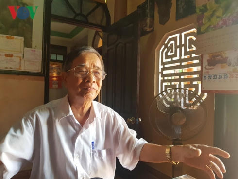 Ông Võ Văn Kinh - nguyên Chủ tịch UBND huyện Quế Sơn.