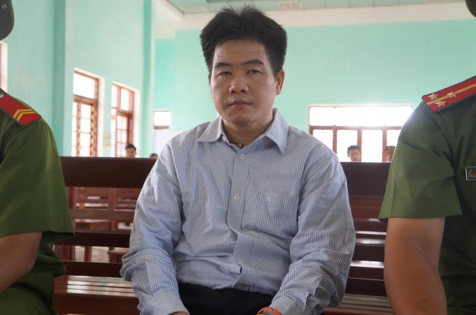 Tráng A Tàng ( tức Tàngkeang nam) trong phiên xét xử.