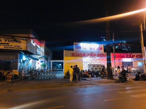 Khoa cấp cứu Bệnh viện Trưng Vương.